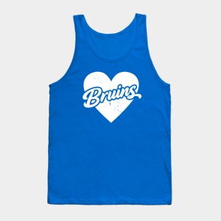 Vintage Bruins School Spirit // High School Football Mascot // Go Bruins Tank Top